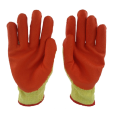 Wholesale cheap latex coated working safety neoprene  work glove en388